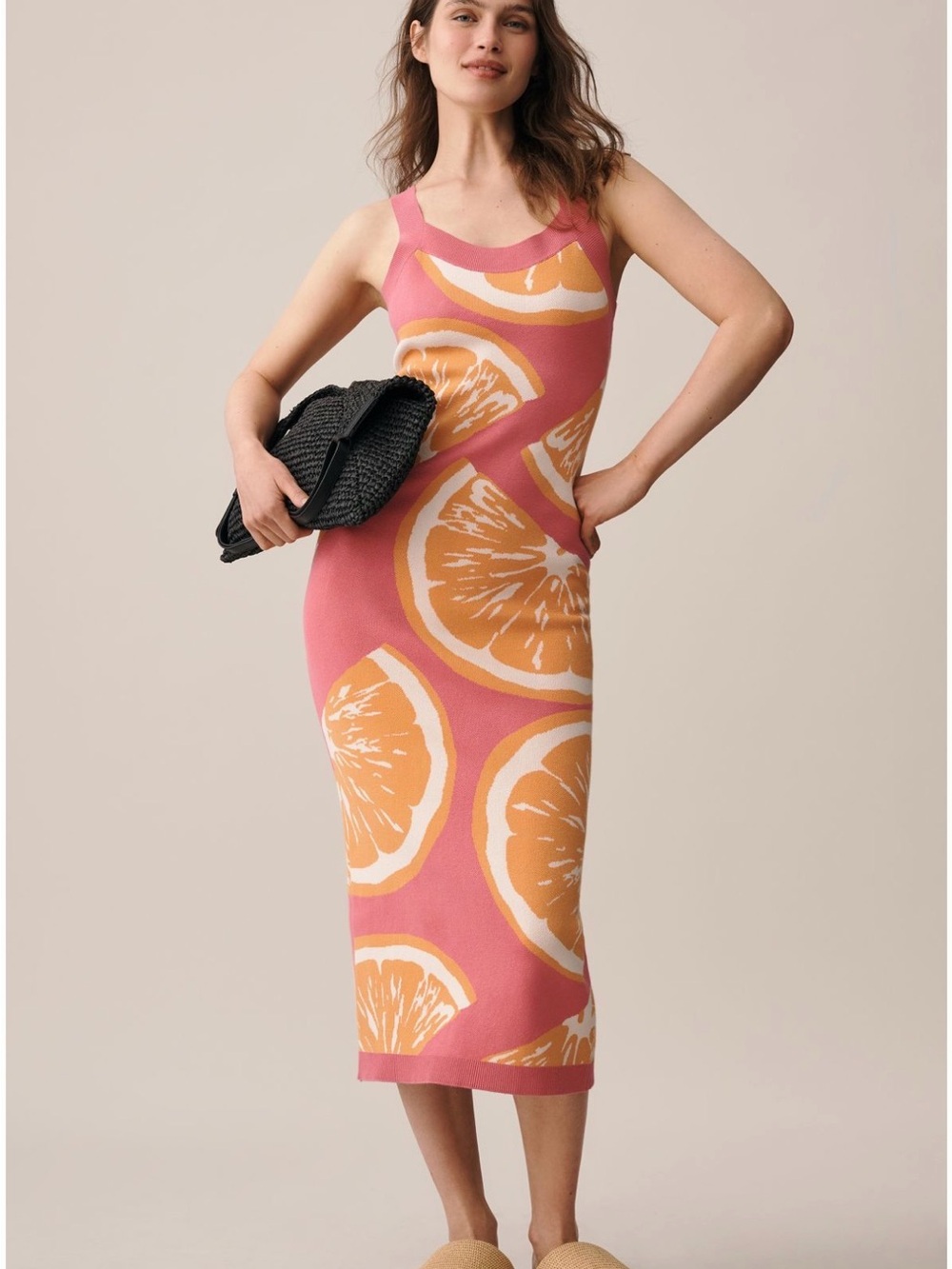 Maeve Sleeveless Icon Slim Sweater
Midi Dress